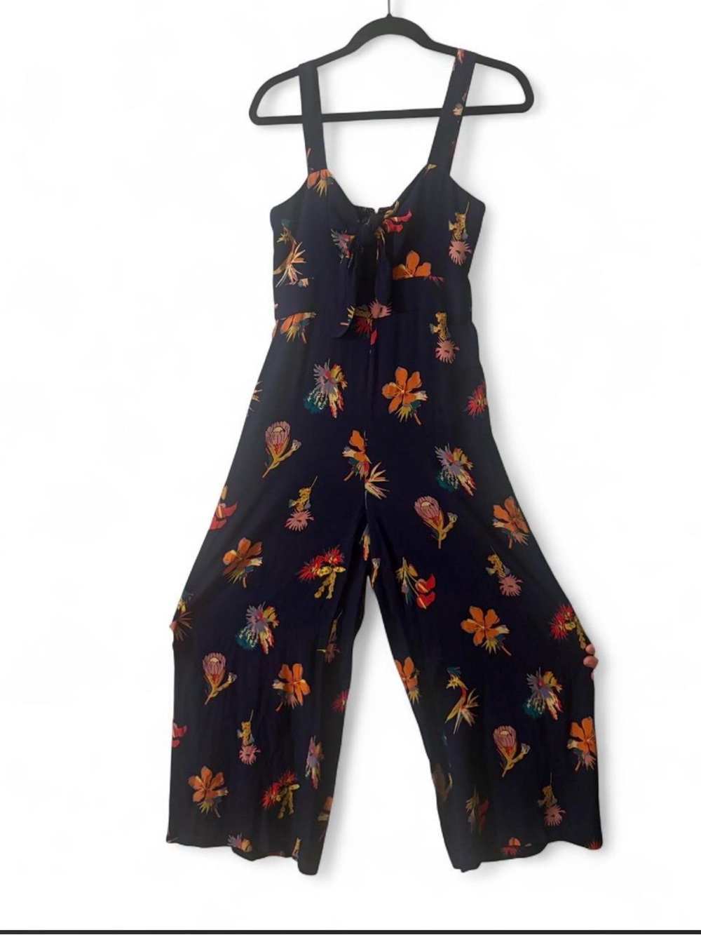Madewell Plumeria Cutout Jumpsuit in Bird of Paradise